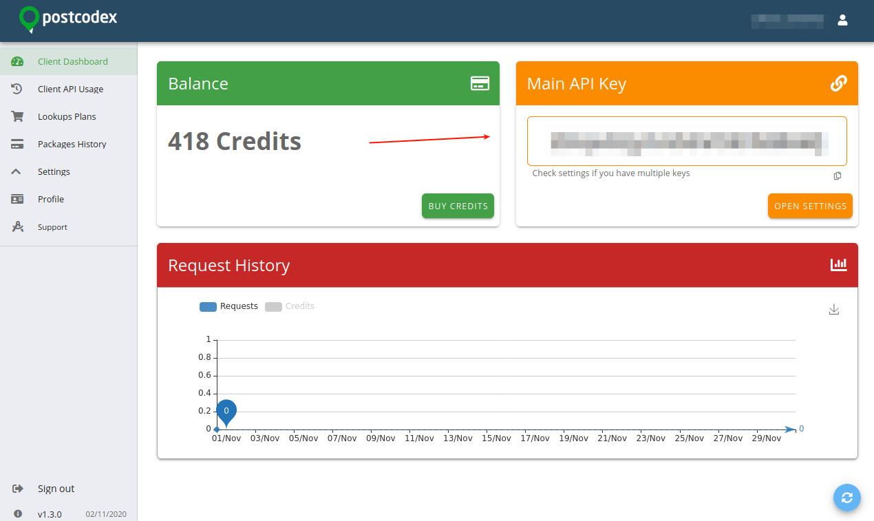 Setting up the Wordpress plugin - postcodex